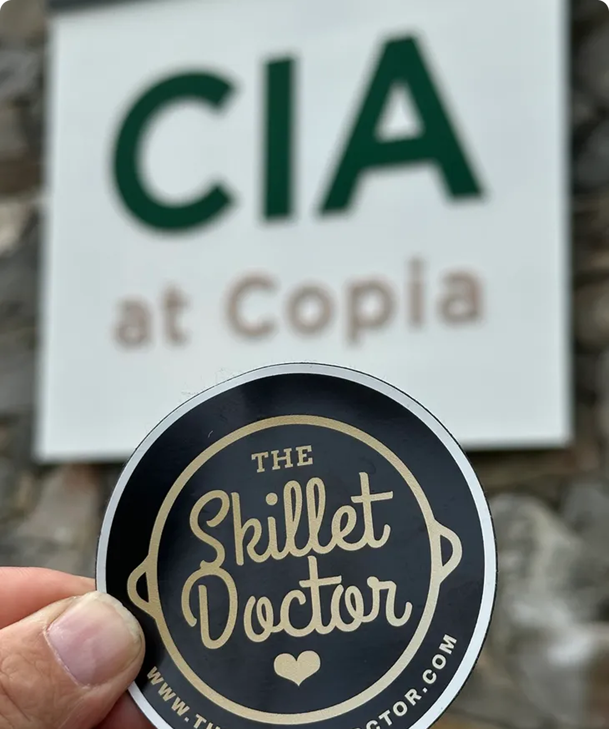 The Skillet Doctor sticker at CIA Copia