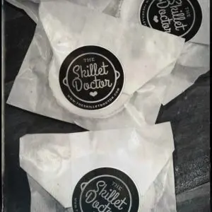 The Skillet Doctor branded packaging