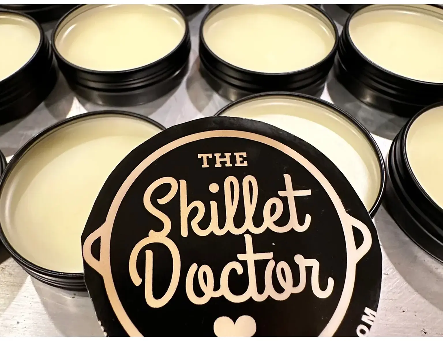 Skillet Doctor balm packaging