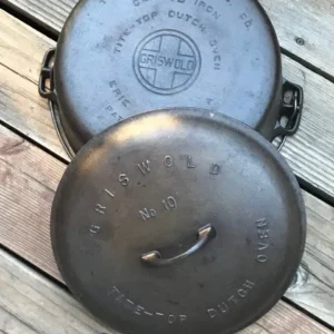 Griswold cast iron Dutch ovens